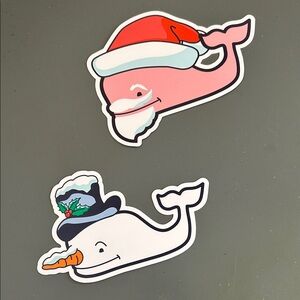Vineyard Vines holiday / winter stickers